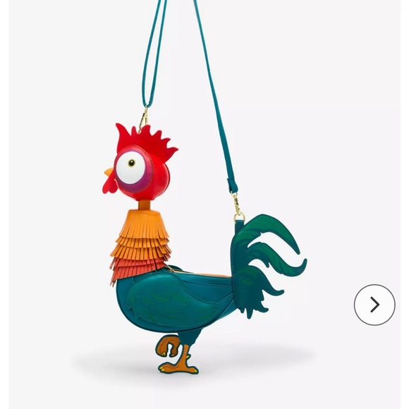 Loungefly  NWT Disney Moana Hei Hei Figural
Crossbody Bag - Picture 3 of 8